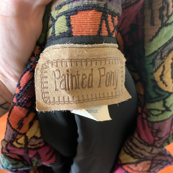 Painted Pony, women’s vintage coat, size Lg. - Picture 4 of 8